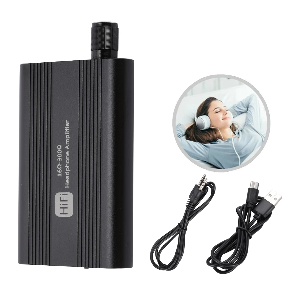 스피커 MP3 플레이어 컴퓨터 휴대폰용 헤드폰 앰프, 클래스 A HiFi 3.5m..