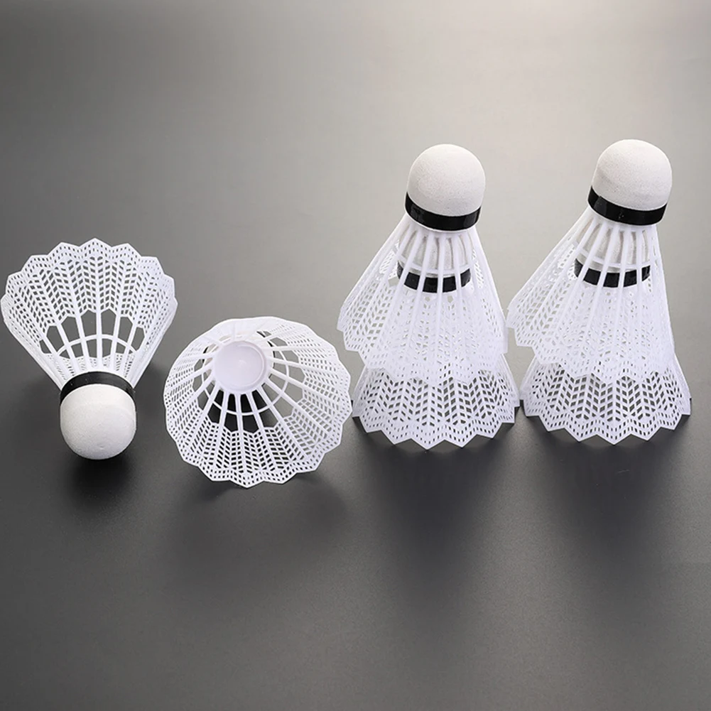 24/12X Plastic Badminton Shuttlecock Lightweight Badminton for Hitting Practice Portable Badminton for Practice Outdoor Supplies