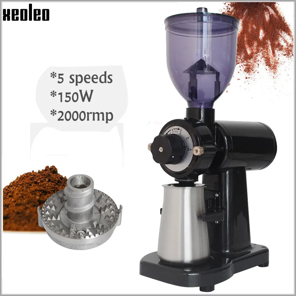 Commercial Coffee Grinder Electric Coffee Mill 90mm Flat or Ghost Burr  Grinder