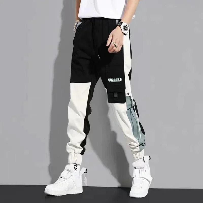 

Cargo Pants for Men Joggers Stacked Trousers Man Slim Khaki Y2k Clothing New in Luxury Regular Fit Fashion Techwear Harajuku Emo