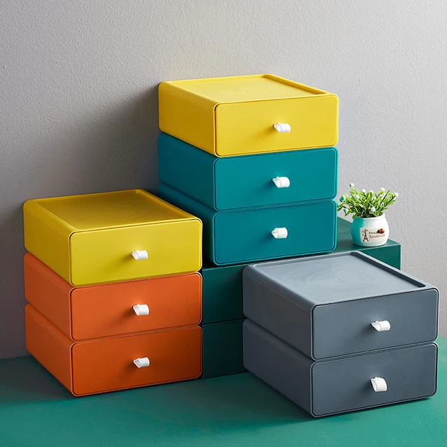 Drawer Storage Box Stackable Sundries Rack Tray Holder Basket Home Office Desktop Item Sorting Organize Cosmetics Jewelry Box 1