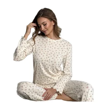 طقم بيجامات نسائي طقم بيجامة ملابس نوم بدلة منزلية للنساء قمصان نوم بيجاما ملابس نوم للسيدات بنطلون نوم Pj 6