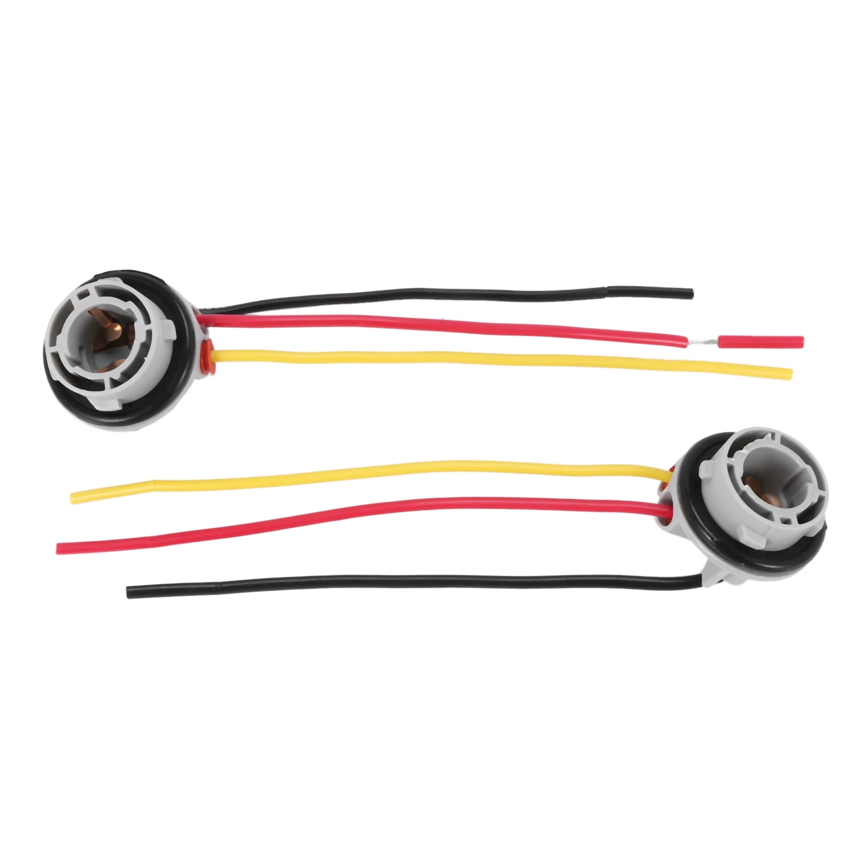 Glakyur 2Pz 1156 Bay15D Portalampade Lampadine P21 / 5W Adattatore Base Presa Connettore Accessori per Luce Freno
