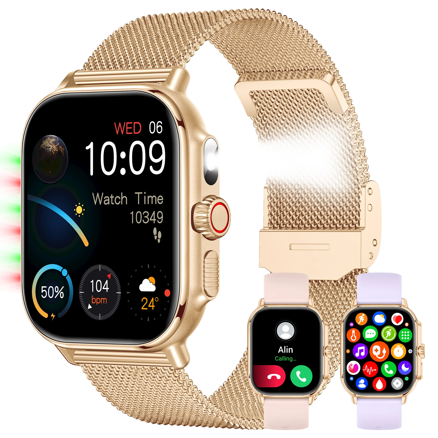 Large Screen Women Outdoor Sports Smartwatch