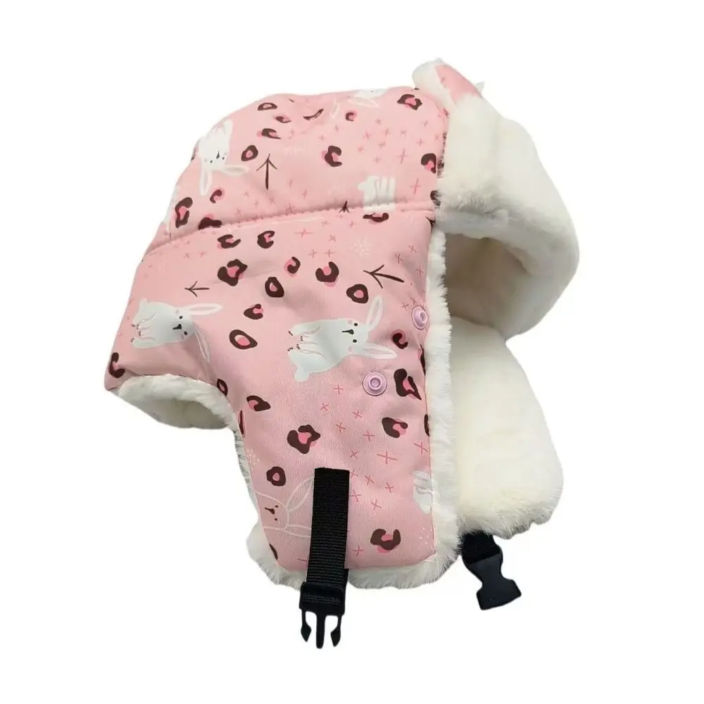 Winter Fleece Bomber Hat Windproof Earflap Mask