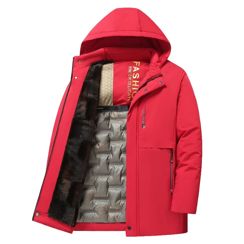 Cotton Windproof Warm Fishing Jacket for Winter Outdoor Leisure
