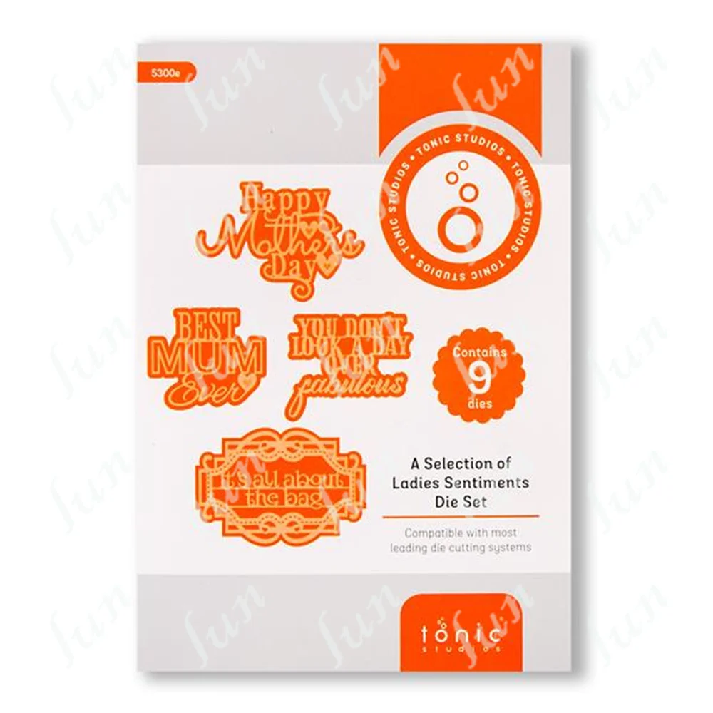 

Happy Mother's Day Words Metal Cutting Dies Die Cuts Crafts Embossing Greeting Card Photo Album Decoration Scrapbooking