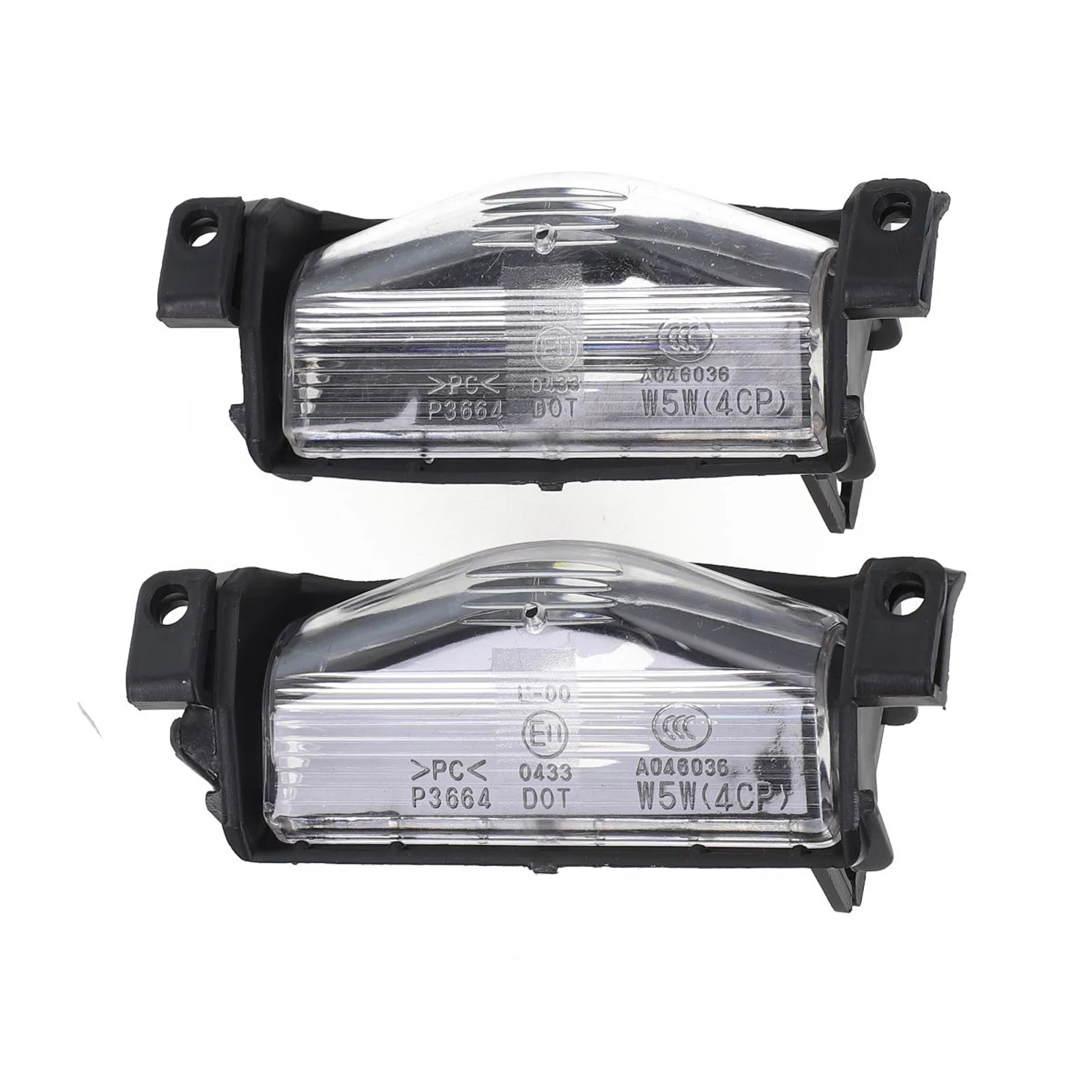 

Durable Lamp Shell License Plate Rear Bumper Light 2Pcs/kit BS1E-51-274E For Mazda 3 2 2009-2013 Housing Cover