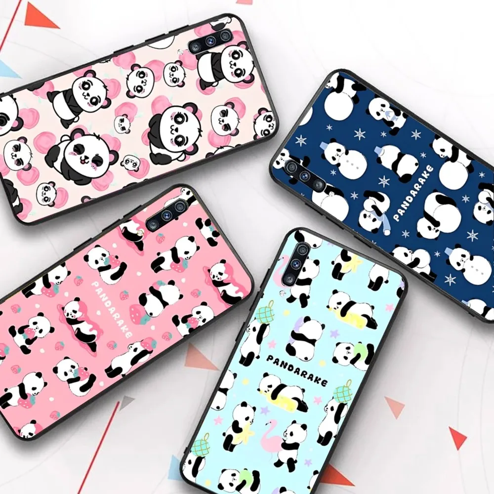 

Cute Cartoon Panda Phone Case For Samsung A 10 11 12 13 20 21 22 30 31 32 40 51 52 53 70 71 72 73 91 13 shell