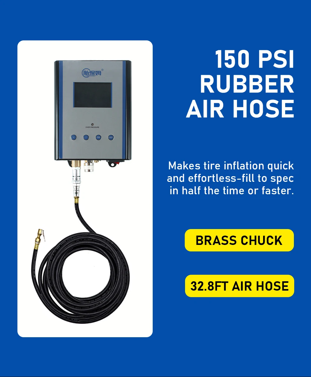0-16bar Digital Tire Pressure Monitor 0.01bar High Precision Tire Pressure Gauge