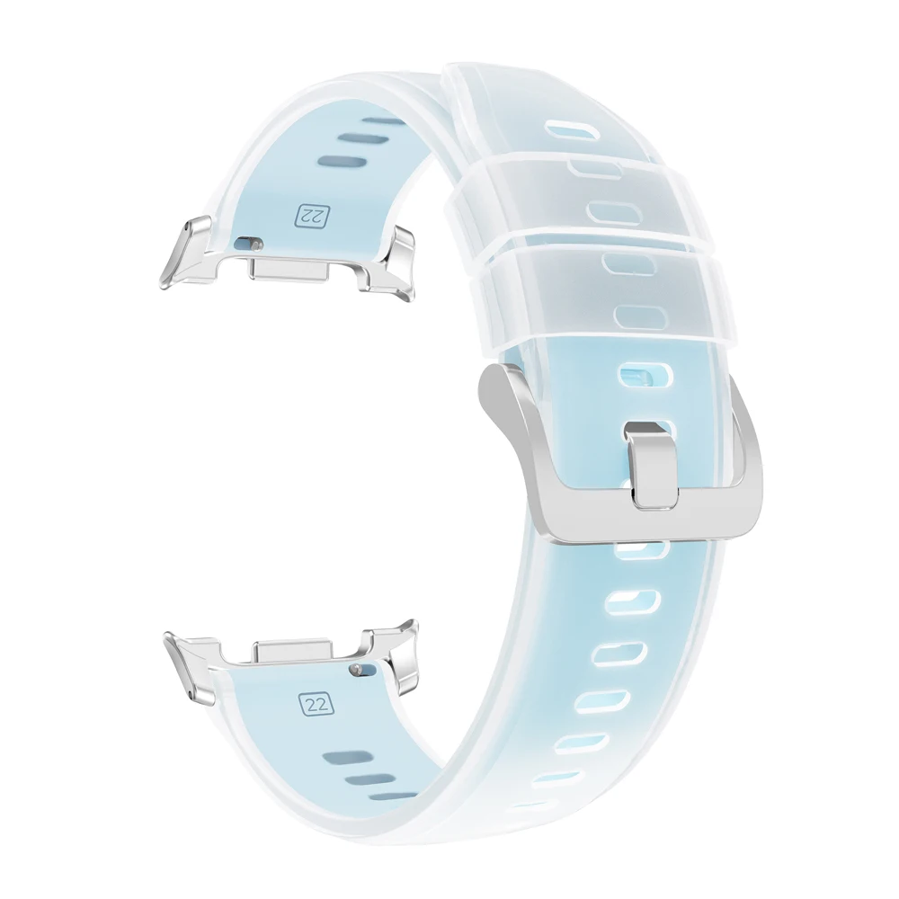Two-Tone Silicone Sport Watch Band in Ultra 47mm Size