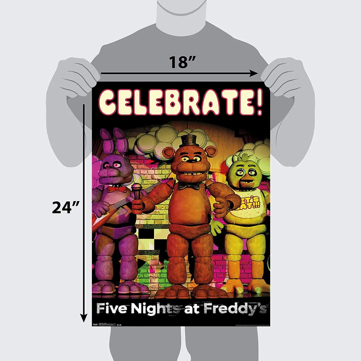 Five Nights At Freddy's - Celebrate! Poster