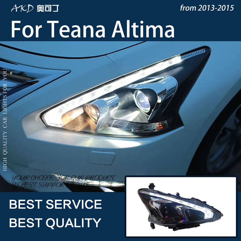 Led Headlights Nissan Altima Collection Of 50+ Images And 3 Videos