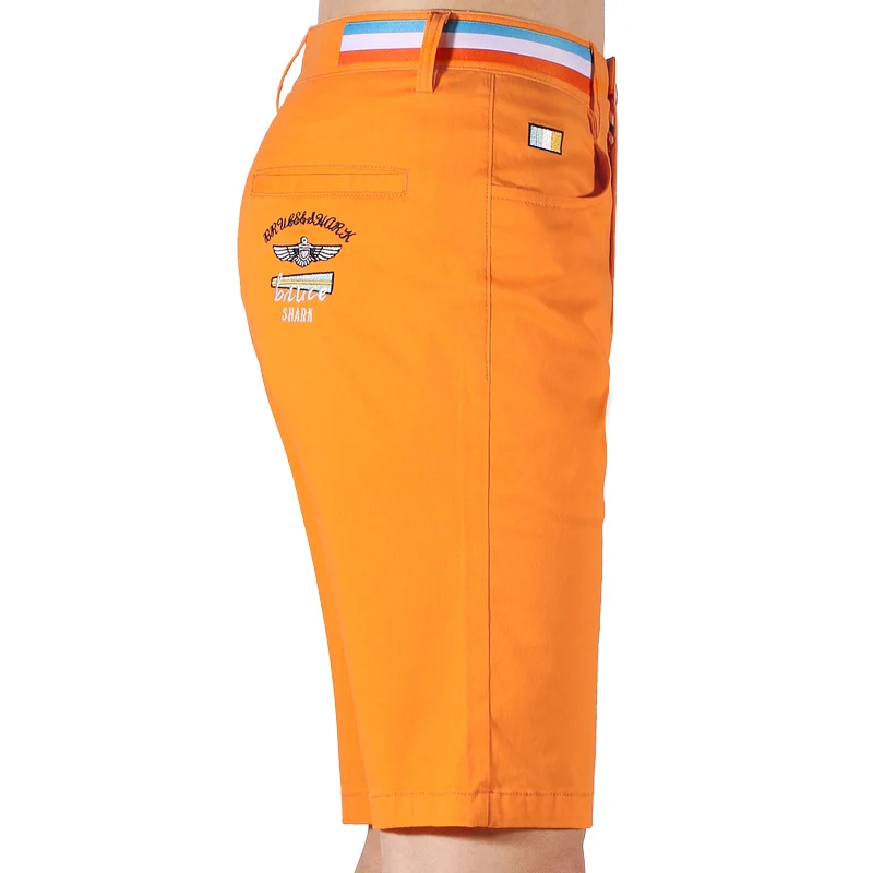 New Men's Pants Shorts Bruce&Shark Summer Casual Fashion shorts for men Straight Leg Loose Style stretching men's pants luxury