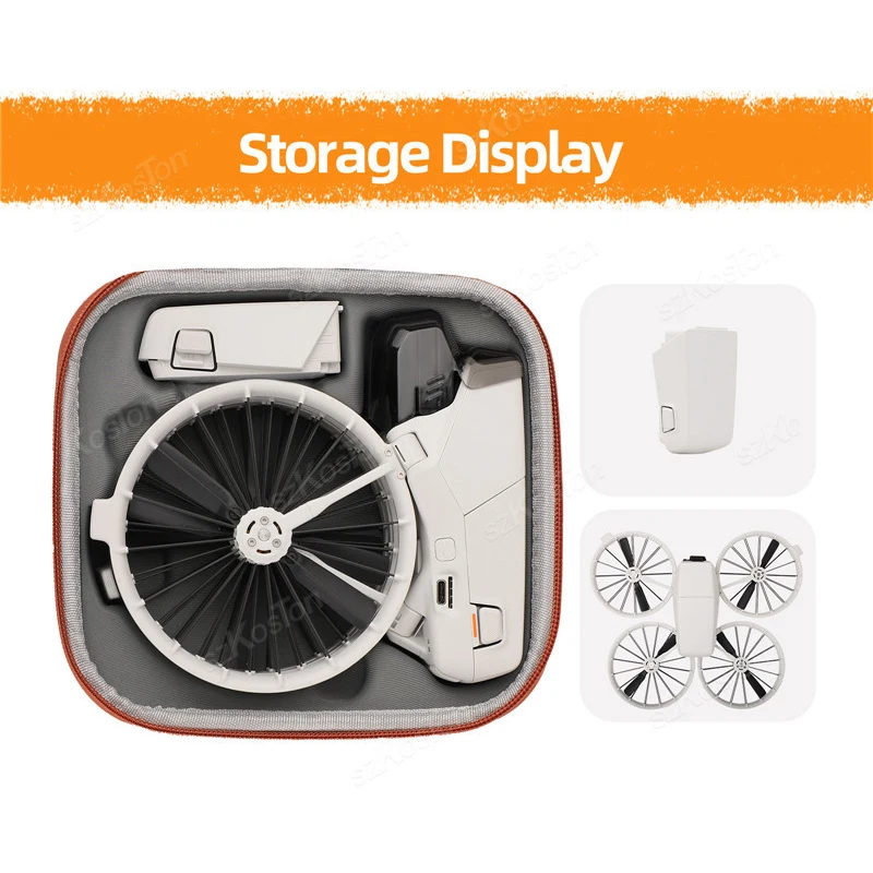 dji case handbag case drone storage bag Storage Bag For DJI Flip Organizer Protective Sleeve Case Portable Carrying Box Case Handbag For DJI Flip Accessories