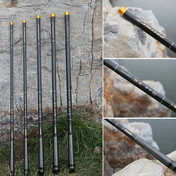 Super Light Carbon Fiber Telescopic Fishing Rod 1