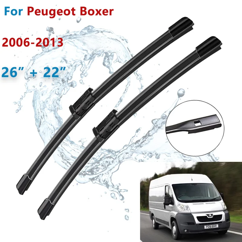 CarWiperBladesforPeugeotBoxerFiatDucato20062013Front
