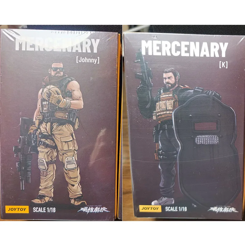 Mercary Johnny And K 3.75 Pollici Figura Serie Action Figure Scala 1/18 Articolazioni Modello Mobile Ornamento Giocattoli Regali Per Ragazzo