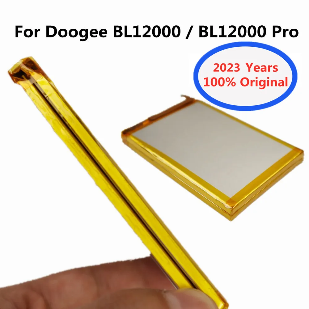 

2023 год, 12000 мАч, 100% оригинальный аккумулятор Для DOOGEE BL12000 / BL12000 Pro, 6,0 дюйма, MTK6763T, запасная батарея DOOGEE