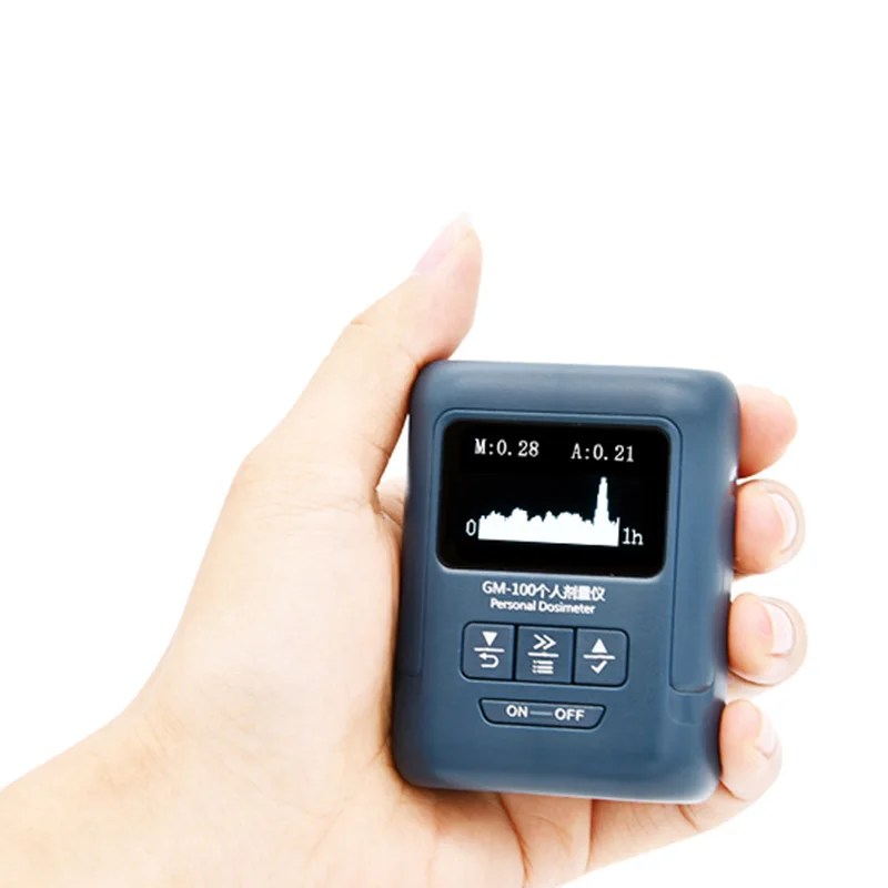 

GM-100 Detector Dosimeter Personal Counter Nuclear Gamma Geiger Meter Dose Digital Electromagnetic Radiometer