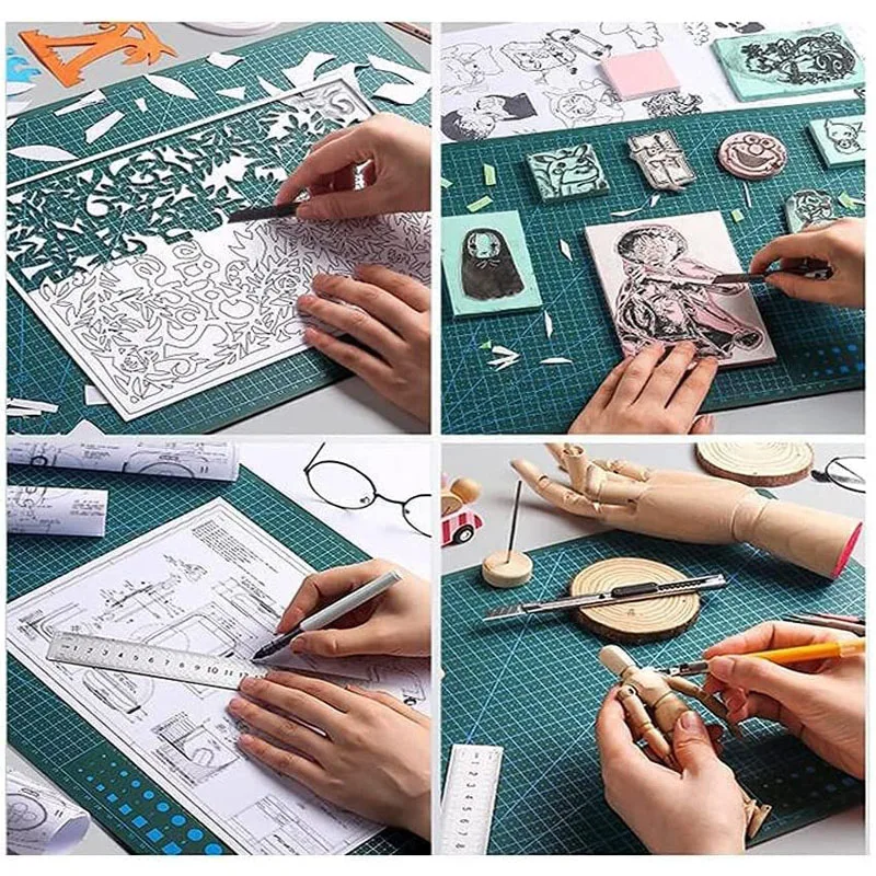 A3 A4 A5 Double Side Craft Cutting Mat 6 Colors for Sewing Artist Handmade Crafts DIY cutting mat