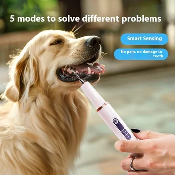 Smart Ultrasonic Pet Dental Scaler for Dogs & Cats