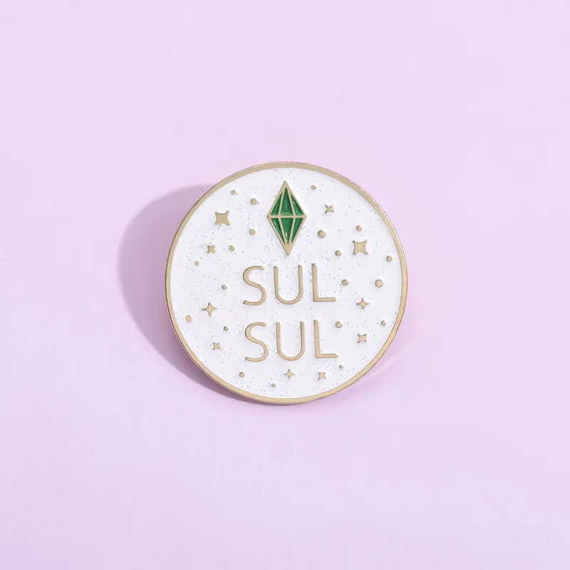 The Sims Sul Sul Games 에나멜 핀, 반짝이 역할 놀이 게임 브로치,..