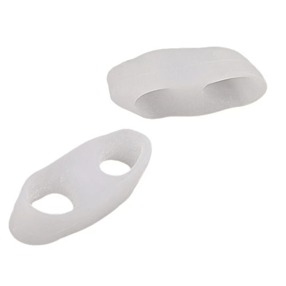 1Pair Bunion Toe Corrector Pain Relief Finger Bunion Orthotics Protector Soft Overlapping Toe Straightener for Plantar Fasciitis