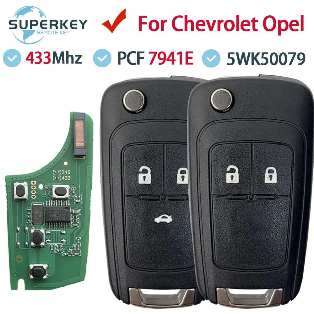 KIT CONVERSIONE CHIAVE TELECOMANDO OPEL ASTRA MERIVA VECTRA ZAFIRA OPEL