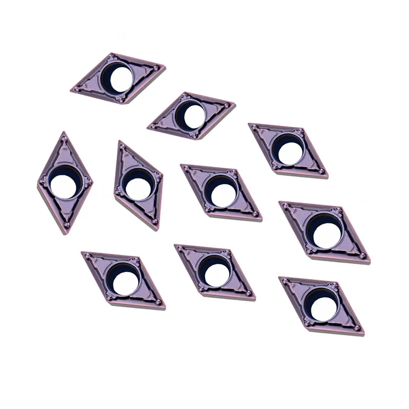 터닝 보링 용 CORIT DCMT 카바이드 인서트 DCMT070204 DCMT11T304 DCMT11T308 스틸 스테인레스 스틸 알루미늄 가공 용