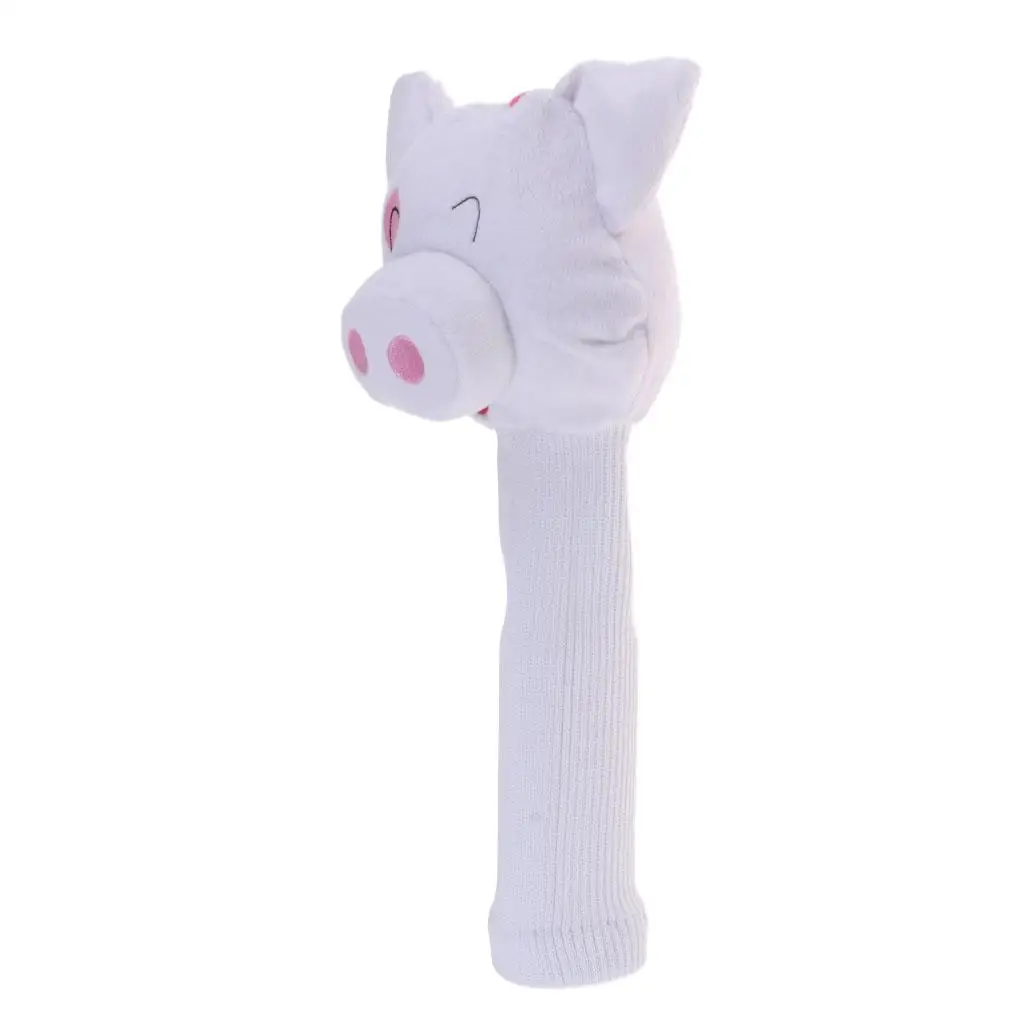 Creative Pig Golf Head Covers Fairway Wood Clubs Headcovers Sets Plush Cloth Creative Pig Golf Head Covers Fairway Wood Clubs Headcovers Sets Plush Cloth
