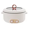 220V 2 Flavor Electric Hot Pot Non-stick Household Electric Cooking Pot Multi Cookers Hotpot  Electric Cooker 5L 3