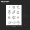 Henna Finger Tattoo (9) Temporary Tattoo,Lasts To 15 Days New Technology Magic Waterproof Semi Permanent Sticker. 4