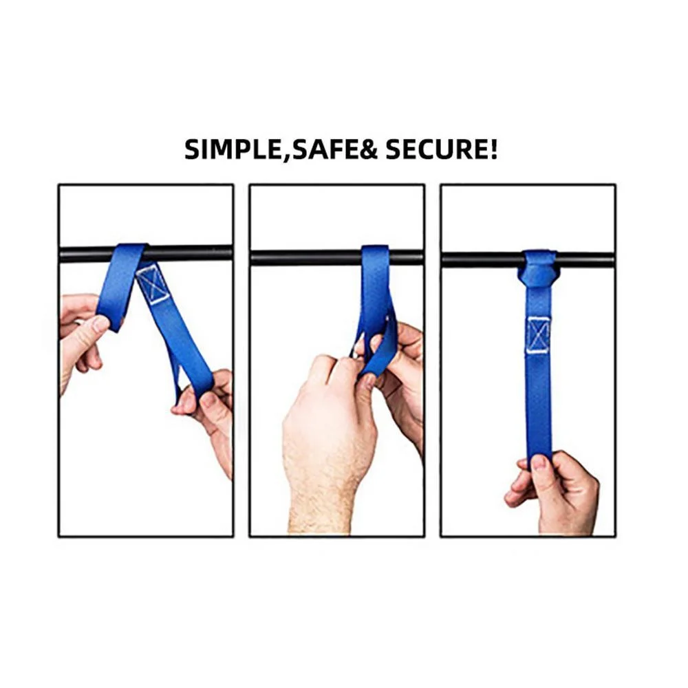2Pcs Soft Loop Tie Down Straps Securing ATV Motorcycles Scooters Dirt Bikes Lawn Mutipurpose Motor Tie Downs Luggage Straps cargo straps cargo tie down strap lashing strap tie down straps luggage strap