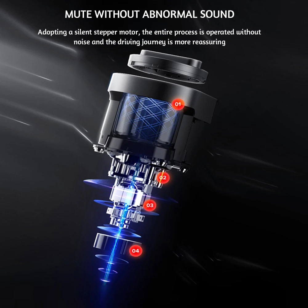 Solar Charging Electric Locking Phone Holder For Car Stable Car Navigation Holder For Vehicles