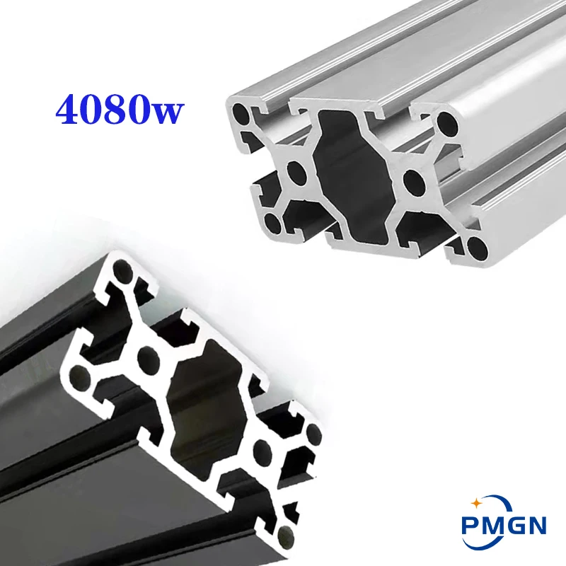 Linha de Montagem Automática Industrial Perfil de Alumínio 4080 Padrão Europeu Pesado Espessado 4080w mm 500 mm