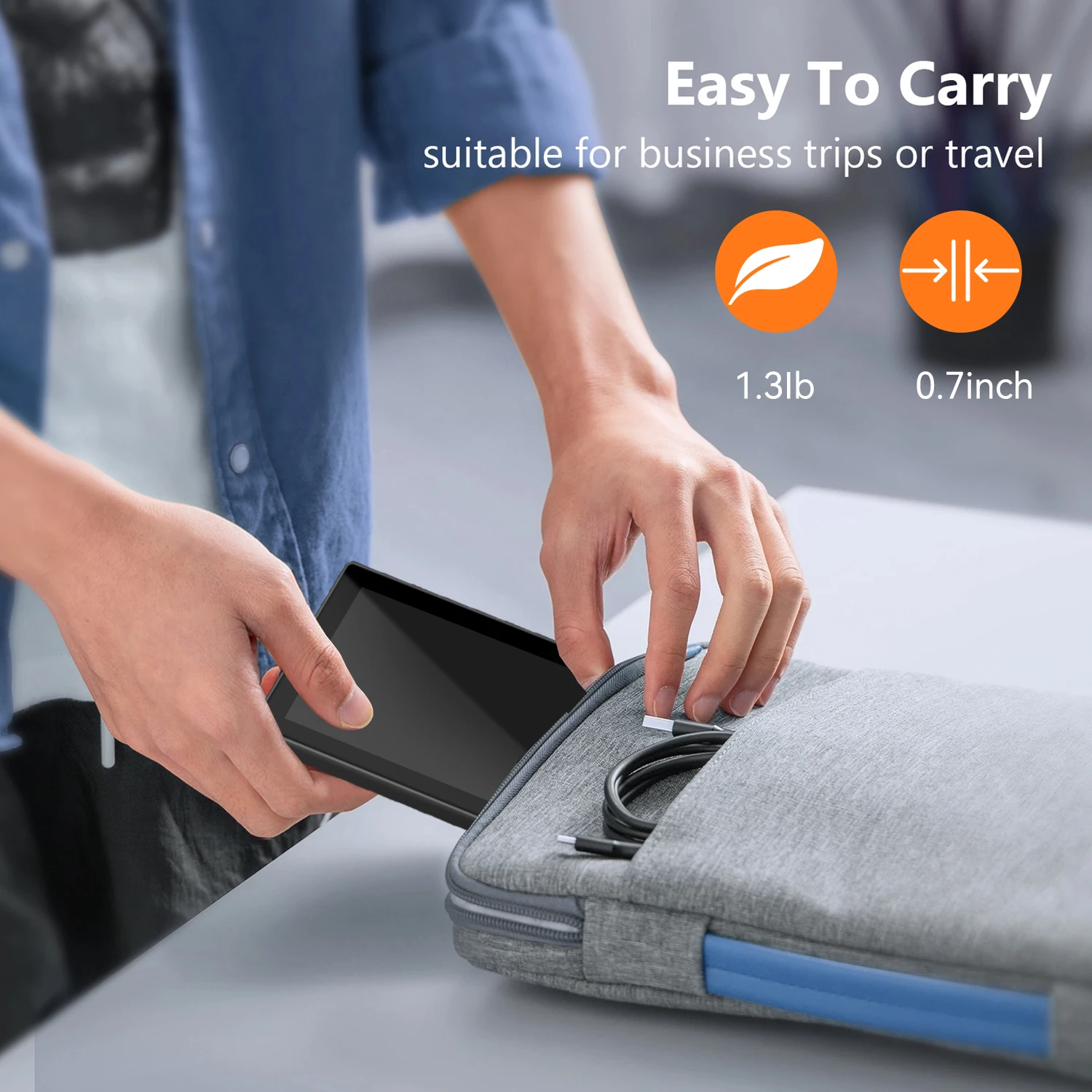 8.8인치 섀시 보조 화면 1920*480 스탠드 포함 길쭉한 LCD 터치스크린 AIDA64 터치 버전