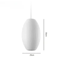 Lampes d'éclairage de chambre à coucher modernes lustre de plafond peint en fer avec jet de soie d'imitation E27 décoration de la maison à large tension 2