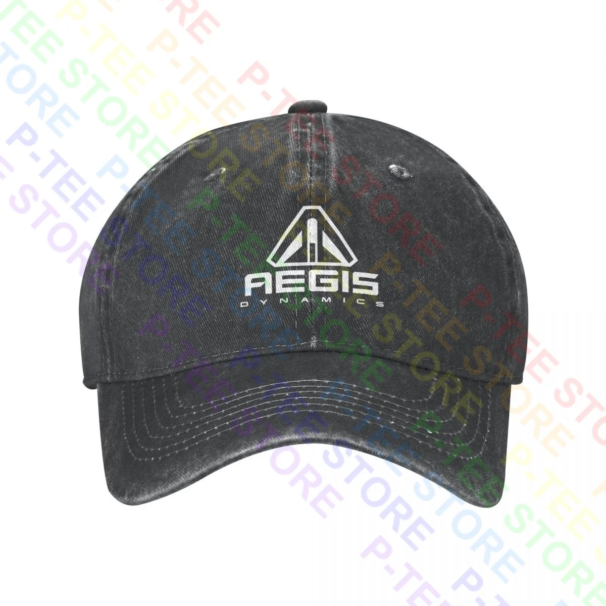 Star Citizen Aegis Dinamica Star Citizen Berretto Da Baseball In Denim Lavato Cappelli Da Camionista Hipster Regolabile