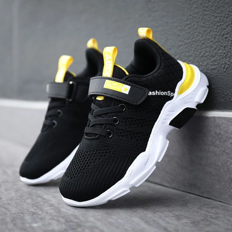 Kids Shoes Children Fashion Sports Shoes Spring Mesh Breathable Casual Sneakers Boys Size 28 to 40
