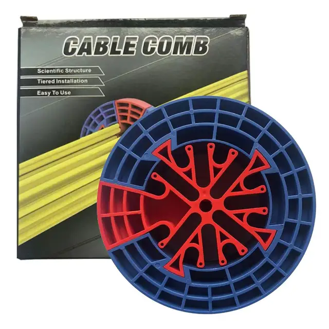 Network Carding Device Fireproof ABS Plastic Generic Cabling