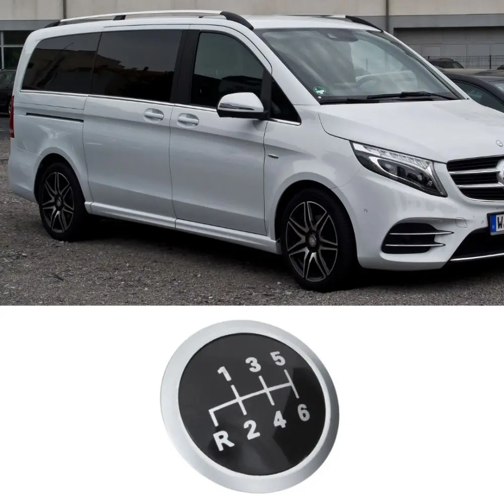 Couvercle Levier Vitesse Mercedes Sprinter 2000-2005 - Protection Cuir Synthétique Noir Gris
