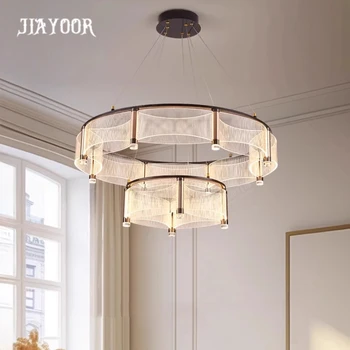 Lampadario in stile italiano per soggiorno e lobby Lampadario moderno di lusso di fascia alta per sala da pranzo, camera da letto, lampadario in stile designer