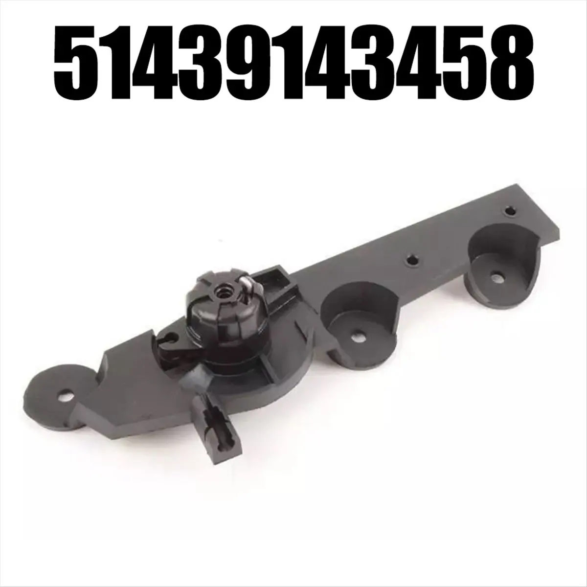  57F 자동차 부품 및 액세서리, 51439143458 BMW 5 시리즈 E60 E61용 후드 브래킷 (블랙)