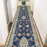 Persian Style Carpet for Living Room Decoration Rugs Non-slip Stairway Hallway Stairs Rug Corridor Aisle Runner Customizable Mat 2