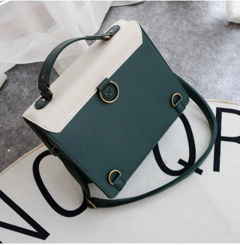 JIAERDI Gothic Lolita Briefcase Backpack Women Vintage Jk Schoolbag Messenger Bag Female Japanese Harajuku Kawaii Y2k Handbags