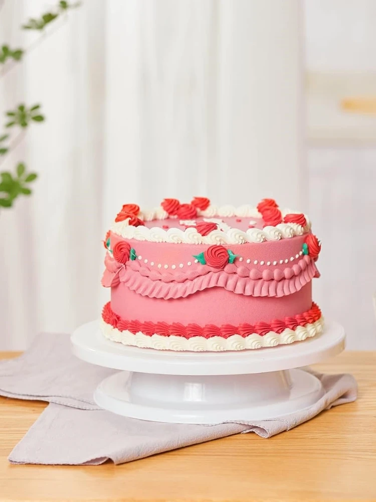 Description Picture 3 of itemDecorating table turntable cake mounting table household rotary baking tool