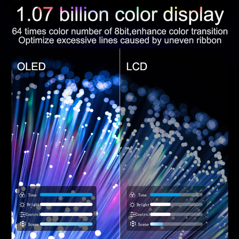 PC Ʈ ޴ PS5  OLED ġ ũ ޴ , 13.3 ġ, 60HZ, 4K, 3840x2160, 550 Ʈ, 100000:1  1MS  ÷