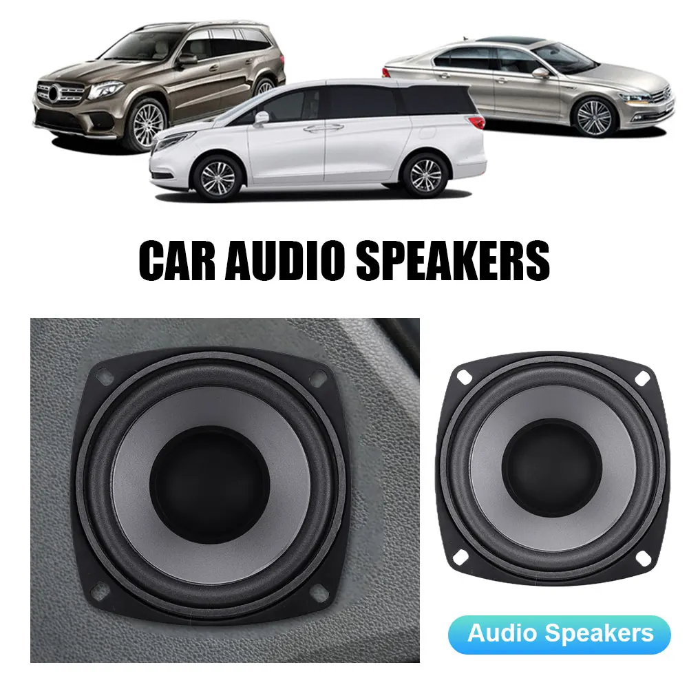 4/5/6 Inch Car Speakers 600W 2-Way Vehicle Door Auto Audio Music Stereo Subwoofer Full Range Frequency Automotive Speakers