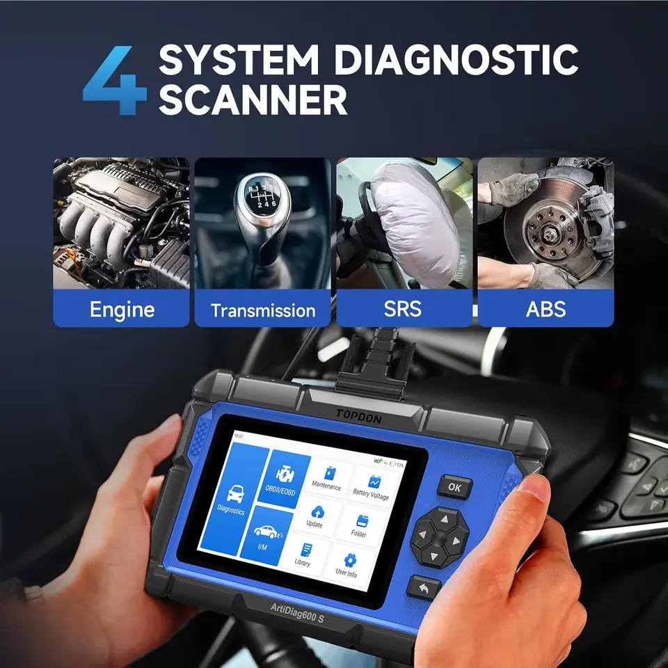 TOPDON ArtiDiag600S OBD2 スキャナ診断ツールコードリーダーオイル